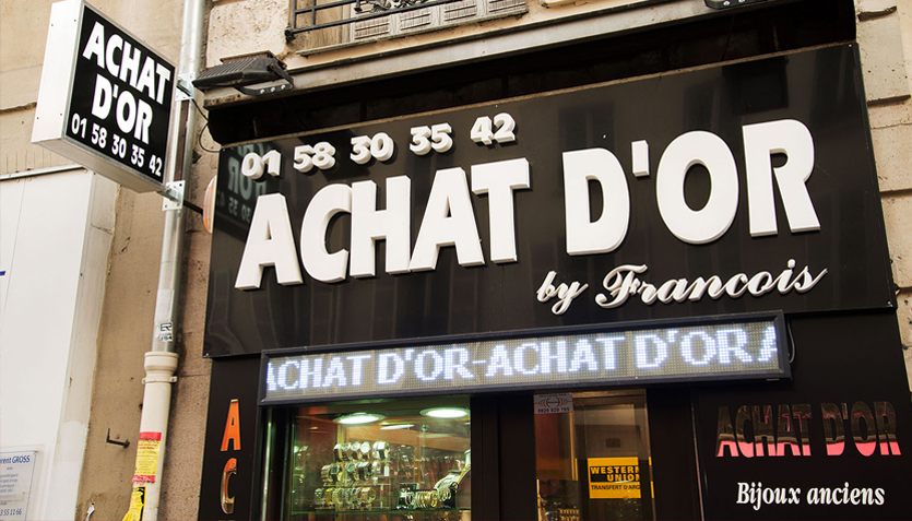 Achat d'or Paris 16 (75016)